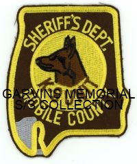 ALABAMA,A,MOBILE COUNTY SHERIFF K-9 2